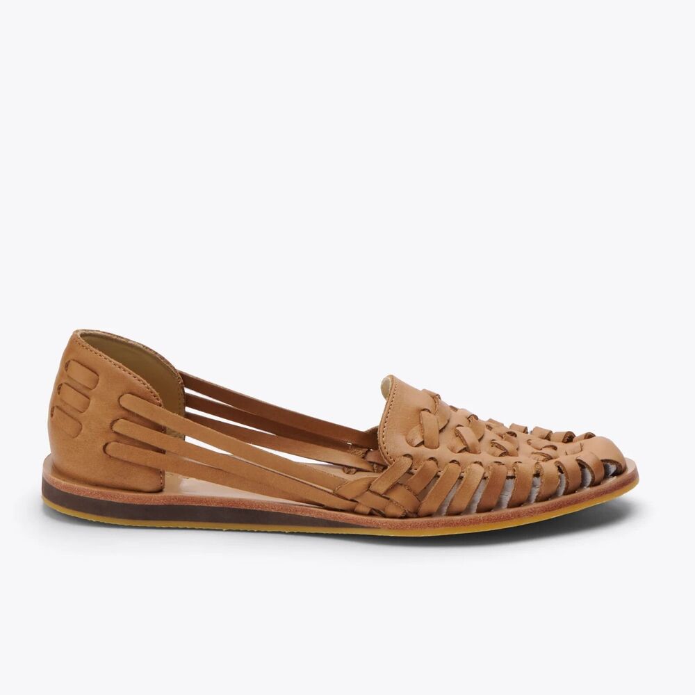 Nisolo Leather Sandal Huarache Women's Almond NWOB $138 - Picture 7 of 7